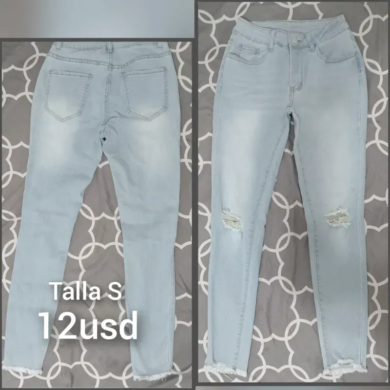 Pantalon azul claro