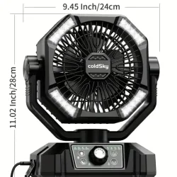 Ventilador recargable coldsky 