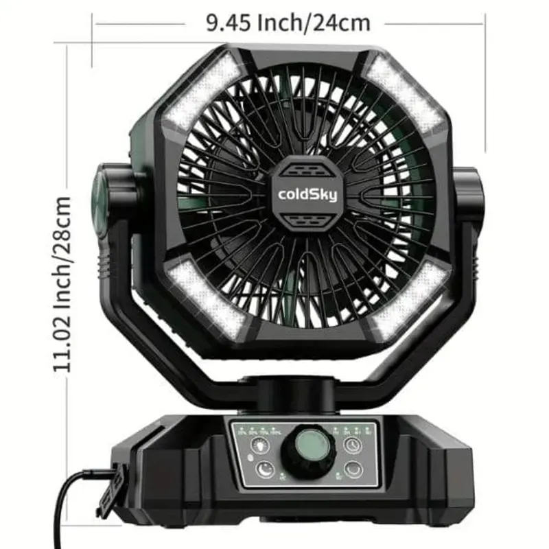 Ventiladore recargable Coldsky 20000mA 