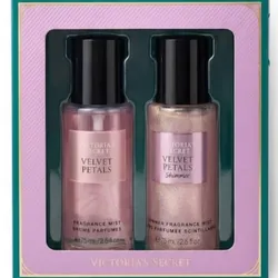 Estuche de colonias mini vs + colonia shimmer Velvet Petals