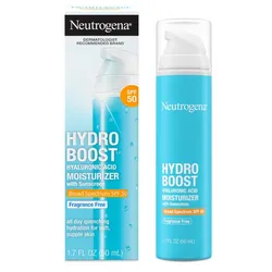 Gel hidratante Hydo Boost con FPS 50 
