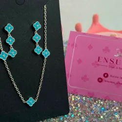 Juego de Cadena y Aretes