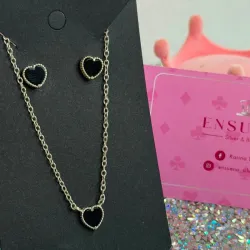 Juego de Cadena y Aretes