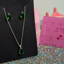 Juego de Cadena y Aretes