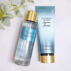 Juego de colonia y crema vs Agua Kiss
