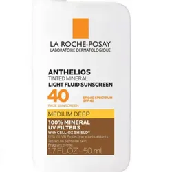 🌞 La Roche-Posay Anthelios Tinted Mineral SPF 40 (Medium Deep)