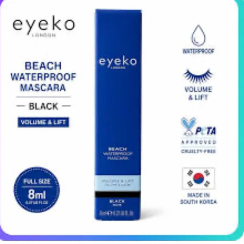 Máscara de pestañas Eyeko a prueba de agua