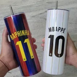 Termos con tapa y absorvente.
