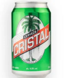 Cerveza cristal lata