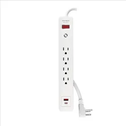 Extensión de 4 entradas con puerto USB