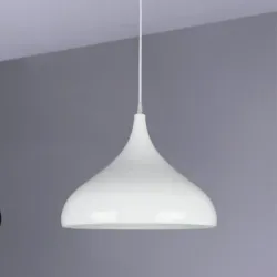 Lámpara colgante (blanco)