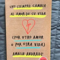 UNO SIEMPRE CAMBIA EL AMOR DE SU VIDA (por otro amor o por otra vida)