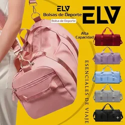 Bolso Deportivo // Negro // Gran Capacidad, compartimento para Zapatos