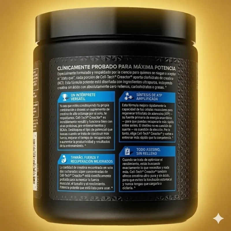 Cell Tech Creatina Muscletech