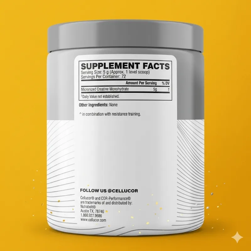 Cellucor COR-Performance Creatina // 72 Servicios.