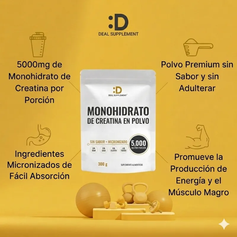 Creatina Deal Supplement // 60 Serv 