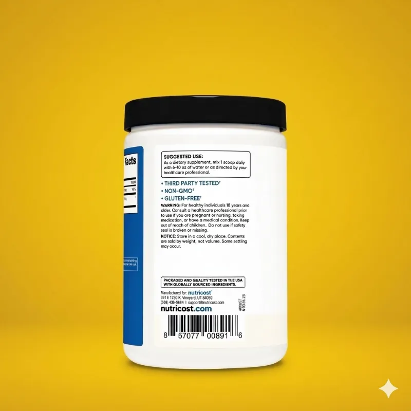 HMB Nutricost // 250 Servicios