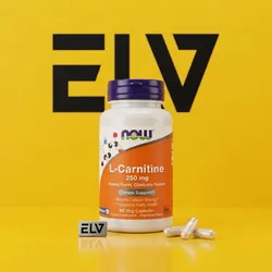 L-Carnitine // Now Supplements // 60 cápsulas