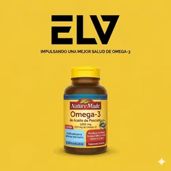Nature Made // Concentrado Omega-3 de Aceite de Pescado // 100 Tabletas.