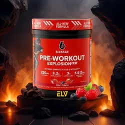 Pre Workout Six Star 30 Serv. Sabor: Ponche De Frutas