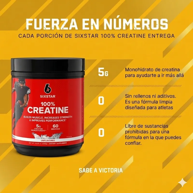 Creatina Six Star // 60 Serv