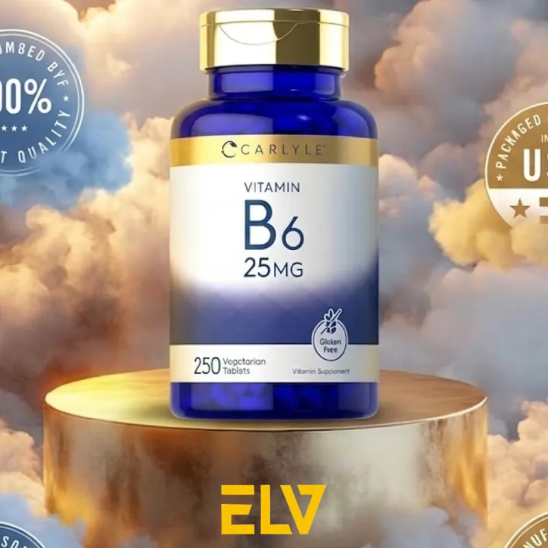 Vitamina B6 | 250 Cápsulas