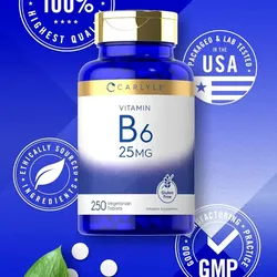 Vitamina B6 | 250 Cápsulas