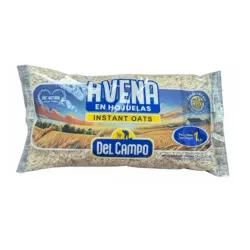 Avena Instantánea en Hojuelas DEL CAMPO 1Lb