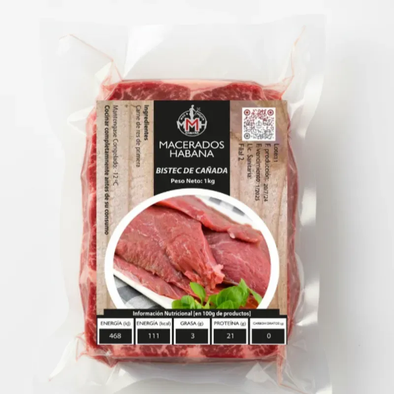 Bistec de Cañada de Res (1kg)