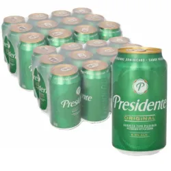 Caja de Cerveza Presidente 355mL (24 unidades)