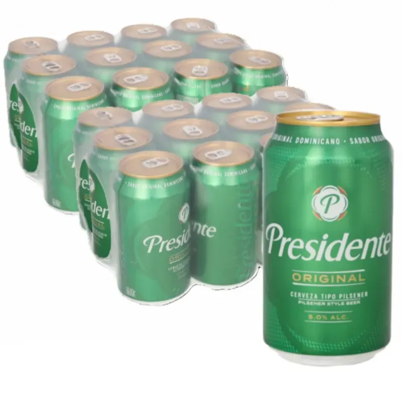 Caja de Cerveza Presidente 355mL (24 unidades)