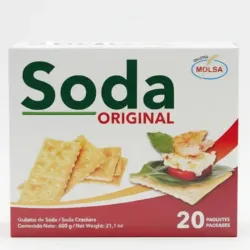 Caja de Galletas de SODA (20 paquetes)