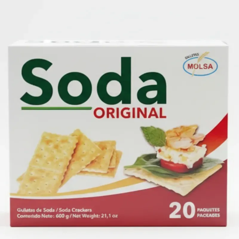 Caja de Galletas de SODA (20 paquetes)