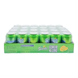 Caja de Refresco Gaseado de Limón SANTA (24 unidades)