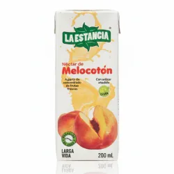 Cajita de Jugo de Melocotón LA ESTANCIA (200mL)