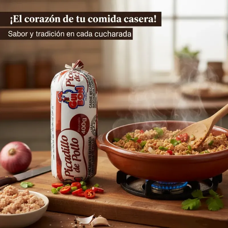 Picadillo de Pollo Brasileño GUIBON (400g)