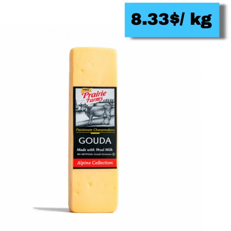 Queso Gouda Americano PRAIRIE FARMS (2.56kg)