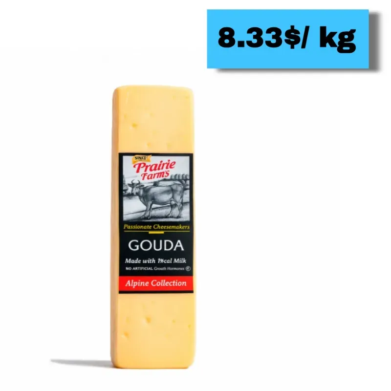 Queso Gouda Americano PRAIRIE FARMS (2.74kg)