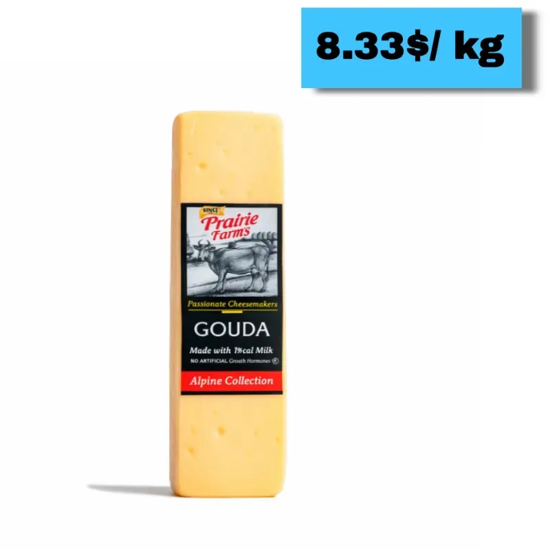 Queso Gouda Americano PRAIRIE FARMS (2.86kg)