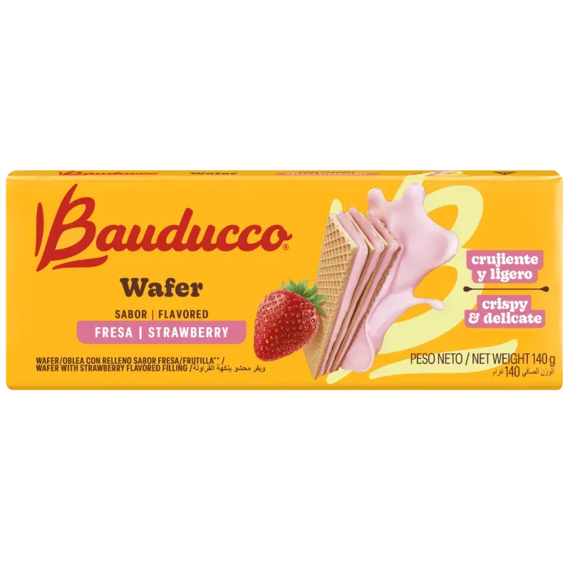 Sorbetos de Crema de Sabor Fresa BAUDUCCO [Calidad ⭐⭐⭐⭐⭐]