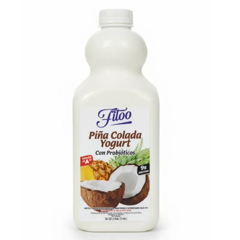 Yogurt Probiótico de Piña Colada FITOO (1656.12mL)