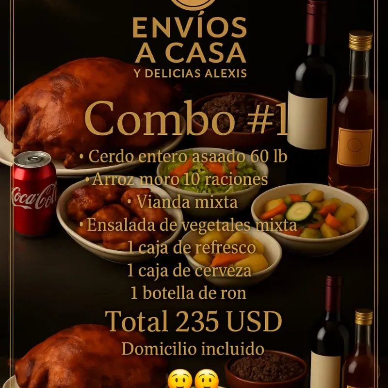 Combo de comida criolla #1