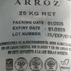 Arroz 25 kg