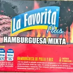PAQUETE DE HAMBURGUESAS 