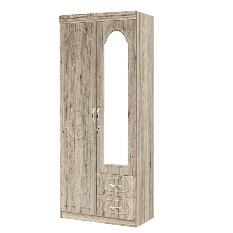 Armario de dos puertas con espejo