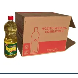 Aceite vegetal HySA — Caja 12 × 1 L