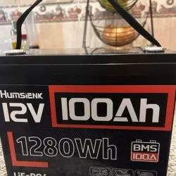 Batería LiFePO4 Humsienk 12V 100Ah