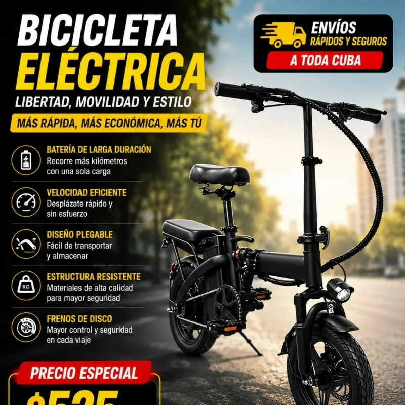 Bicicleta Eléctrica Plegable