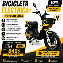Bicicleta Eléctrica Topmaq 2026