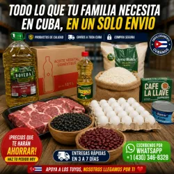 Combo de Alimentos Cuba – Envío Familiar Completo